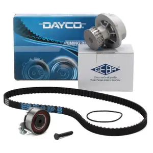 DAYCO Zahnriemensatz + GEBA Wapu für OPEL Astra F G Combo Corsa A B Vectra A B 1.4 1.6