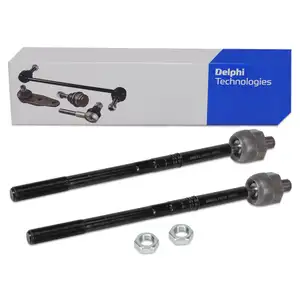 2x DELPHI TA1905 Spurstange f&uuml;r VW Golf 4-7 AUDI A3 Leon 2 3 Octavia 2 3 vorne 1K0423810A