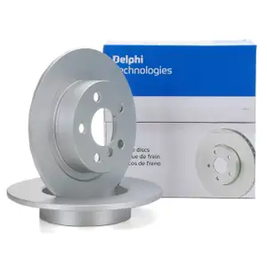 DELPHI BG4812C Bremsscheiben Satz f&uuml;r BMW F45 F46 X1 F48 X2 F39 MINI F56 F54 F60 hinten