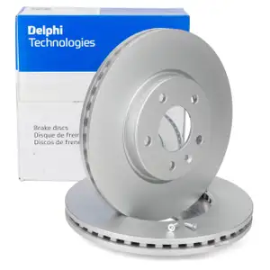 DELPHI BG4967C Bremsscheiben Satz f&uuml;r OPEL Ampera Astra J Insignia B Zafira C Zoll vorne