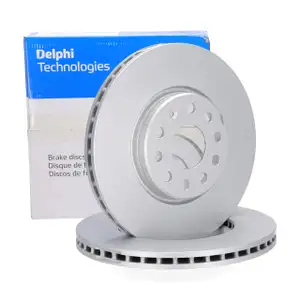 DELPHI BG5159C Bremsscheiben Satz f&uuml;r MG 4 5 ZS (AZS1) (ZS32) vorne 10282168