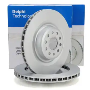 DELPHI BG9357C Bremsscheiben Satz f&uuml;r TESLA Model 10 5YJX hinten 1027632-00-B