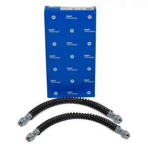 2x DELPHI LH7690 Bremsschlauch für PORSCHE 996 997 Boxster Cayman (986 987) vorne / hinten