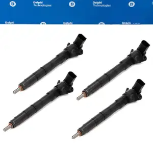 4x DELPHI Einspritzventil für VW Crafter SX SY SZ Multivan Transporter 2.0 TDI 04L130277BB