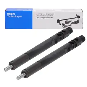 2x DELPHI Einspritzventil f&uuml;r MERCEDES W204 S204 W211 S211 200/220CDI OM646 6460700987