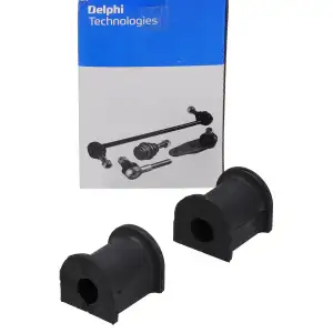 2x DELPHI TD1156W Stabilisatorlager Stabilager f&uuml;r VW Caddy 3 + 4 hinten unten 2K0511413D