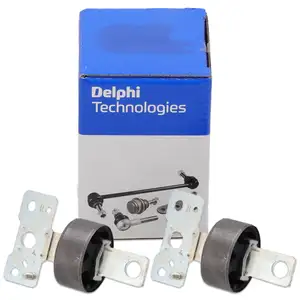 2x DELPHI Querlenkerlager f&uuml;r FORD Mondeo 4 MK4 Galaxy S-Max WA6 Hinterachse unten innen