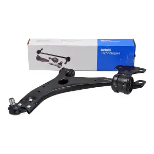 DELPHI Querlenker + Traggelenk f&uuml;r FORD Focus 3 Grand / C-Max 2 Vorderachse unten links