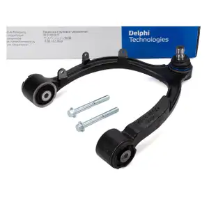 DELPHI TC4577 Querlenker + Traggelenk f&uuml;r TESLA Model 3 5YJ3 Y 5YJY Vorne links au&szlig;en oben