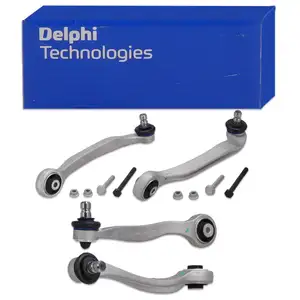2x DELPHI Querlenker Radaufhängung für AUDI A6 C6 A8 4E VW Phaeton Vorderachse oben außen