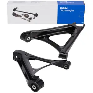 2x DELPHI Querlenker f&uuml;r AUDI Q7 4LB PORSCHE Cayenne VW Touareg Hinterachse vorne unten