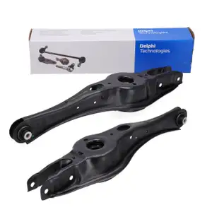 2x DELPHI Querlenker Federaufnahme f&uuml;r VW Golf 7 A3 8V 8Y Leon 5F Octavia 3 hinten unten