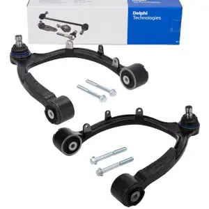 2x DELPHI Querlenker Radaufh&auml;ngung f&uuml;r TESLA Model 3 (5YJ3) Y (5YJY) vorne oben au&szlig;en
