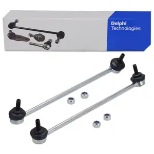 2x DELPHI Koppelstange f&uuml;r PSA C3 III C4 Cactus DS3 207 208 I OPEL Crossland X vorne