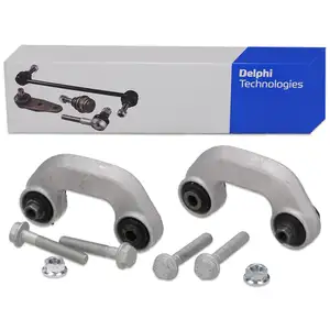 2x DELPHI Koppelstange Stabistange Pendelst&uuml;tze f&uuml;r AUDI A4 8E B6 B7 SEAT Exeo 3R vorne