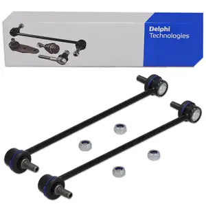2x DELPHI TC2221 Koppelstange Stabistange f&uuml;r OPEL Agila B SUZUKI Splash Swift 3 vorne