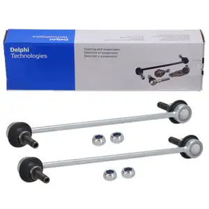 2x DELPHI Koppelstange f&uuml;r RENAULT Scenic 3 Grand Scenic 3 Megane 3 / CC vorne 546180002R