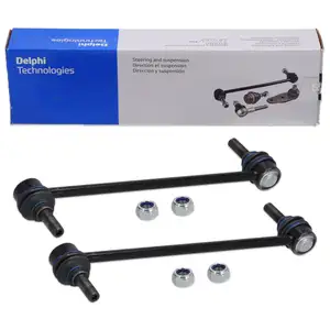 2x DELPHI Koppelstange f&uuml;r NISSAN Juke Qashqai 1 2 Leaf NV200 Pulsar RENAULT Kadjar vorne