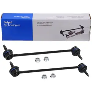 2x DELPHI Koppelstange f&uuml;r CITROEN C4 3 PEUGEOT 208 2008 OPEL Corsa F FIAT 600 600e vorne