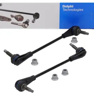 2x DELPHI Koppelstange Pendelst&uuml;tze Stabistange f&uuml;r OPEL Astra K bis Fgst. vorne