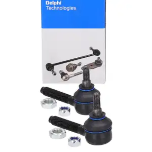 2x DELPHI Spurstangenkopf f&uuml;r PSA Berlingo C4 I Xsara 205 306 307 309 Partner 505 vorne