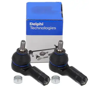 2x DELPHI Spurstangenkopf für PSA C-Crosser C4 Aircross 4007 4008 MITSUBISHI ASX vorne