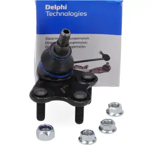 DELPHI Traggelenk F&uuml;hrungsgelenk f&uuml;r VW Polo 4 5 Load Up! AUDI A1 vorne links au&szlig;en unten