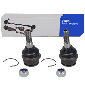 2x DELPHI TC526 Traggelenk F&uuml;hrungsgelenk f&uuml;r VW Transporter T4 vorne oben 701407187B