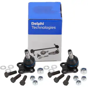 2x DELPHI TC3924 Traggelenk f&uuml;r NISSAN NV300 OPEL Vivaro B RENAULT Trafic 3 vorne unten