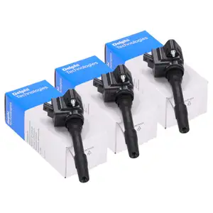 3x DELPHI Z&uuml;ndspule f&uuml;r BMW F20-23 F40-46 F30-36 X1 F48 X2 F39 MINI F55 B38 12138643360