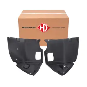 2x DIEDERICHS Verkleidung Radhausschale f&uuml;r BMW 3er E46 (NICHT f&uuml;r Compact) vorne