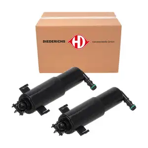 2x DIEDERICHS Waschwasserd&uuml;se Scheinwerfer f&uuml;r BMW 3er E90 E91 E92 E93 vorne 61677179311