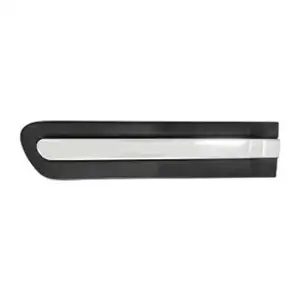 DIEDERICHS Zierleiste T&uuml;rleiste chrom/schwarz f&uuml;r FIAT 500L hinten rechts 735558455