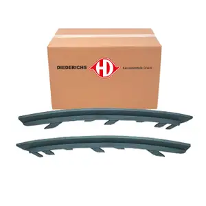 2x DIEDERICHS Schutzleiste Blende Sto&szlig;stange OPEL Corsa E (X15) vorne unten