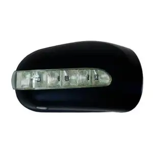 DIEDERICHS Au&szlig;enspiegel Spiegelkappe + Bodenausleuchtung f&uuml;r MERCEDES S-Klasse W220 links