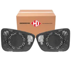 2x DIEDERICHS Au&szlig;enspiegel Spiegelglas f&uuml;r BMW 5er G30 G31 links + rechts