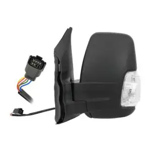 DIEDERICHS Au&szlig;enspiegel manuell + Blinklicht f&uuml;r FORD Transit V363 links 2477241