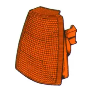 DIEDERICHS 1803071 Blinkleuchte orange f&uuml;r OPEL Kadett E / CC vorne links 90008397