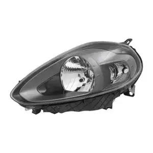 DIEDERICHS HALOGEN H4 Scheinwerfer Anthrazit f&uuml;r FIAT Punto Evo 199 vorne links 51855645
