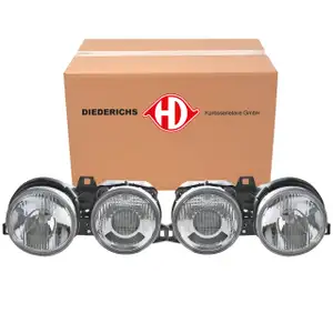 2x DIEDERICHS H1 Hauptscheinwerfer Frontscheinwerfer Scheinwerfer f&uuml;r BMW 3er E30