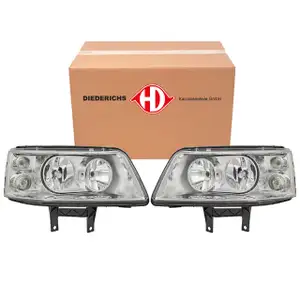 2x DIEDERICHS HALOGEN H7/H1 Scheinwerfer f&uuml;r VW Multivan Transporter T5 bis 09.2009