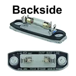 DIEDERICHS Kennzeichenleuchte f&uuml;r VOLVO C70 2 S40 2 S60 2 S80 1 2 V50 V60 1 V70 3 31253006