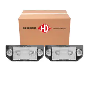 2x DIEDERICHS C5W Kennzeichenleuchte Nummernschildleuchte f&uuml;r VW Passat B5 Variant