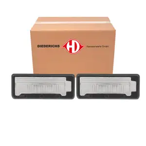 2x DIEDERICHS C5W Kennzeichenleuchte f&uuml;r FIAT Doblo Cargo 263 OPEL Combo X12