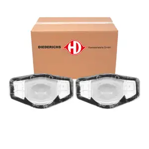 2x DIEDERICHS Kennzeichenleuchte + W5W Gl&uuml;hlampe f&uuml;r HONDA Civic 9 CR-V 3 HR-V Jazz 2 3 4
