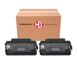 2x DIEDERICHS C5W Kennzeichenleuchte f&uuml;r SEAT Altea Cordoba Ibiza 3 Leon 1M Toledo 2 3