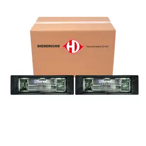 2x DIEDERICHS W5W Kennzeichenleuchte f&uuml;r BMW E81 E87 E63 Z4 E85 E86 MINI R55 R60 R61