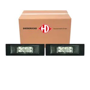 2x DIEDERICHS LED Kennzeichenleuchte f&uuml;r BMW E81 E87 F20 F21 MINI F54 R55 R60 63267193294