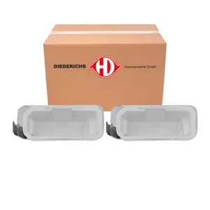 2x DIEDERICHS W5W Kennzeichenleuchte Nummernschildleuchte f&uuml;r FORD Mondeo 4 MK4 1479968