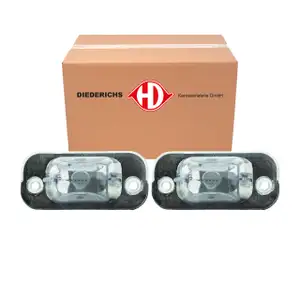 2x DIEDERICHS W5W Kennzeichenleuchte Nummernschildleuchte f&uuml;r VW Golf 2 191943021